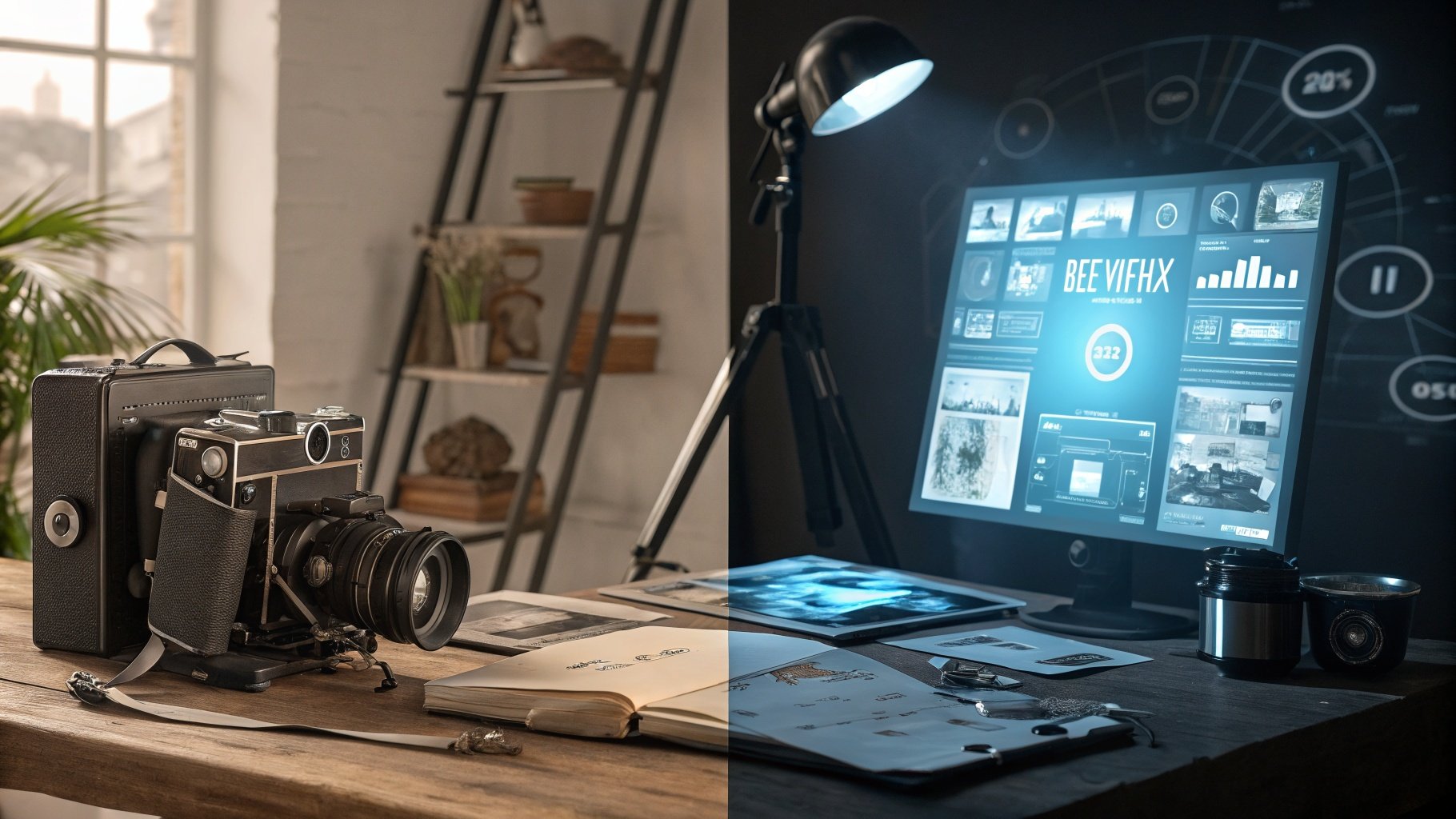 従来の動画制作 vs AI動画制作